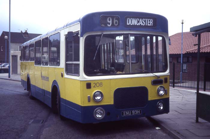 Chesterfield Transport Leyland Panther Northern Counties 93